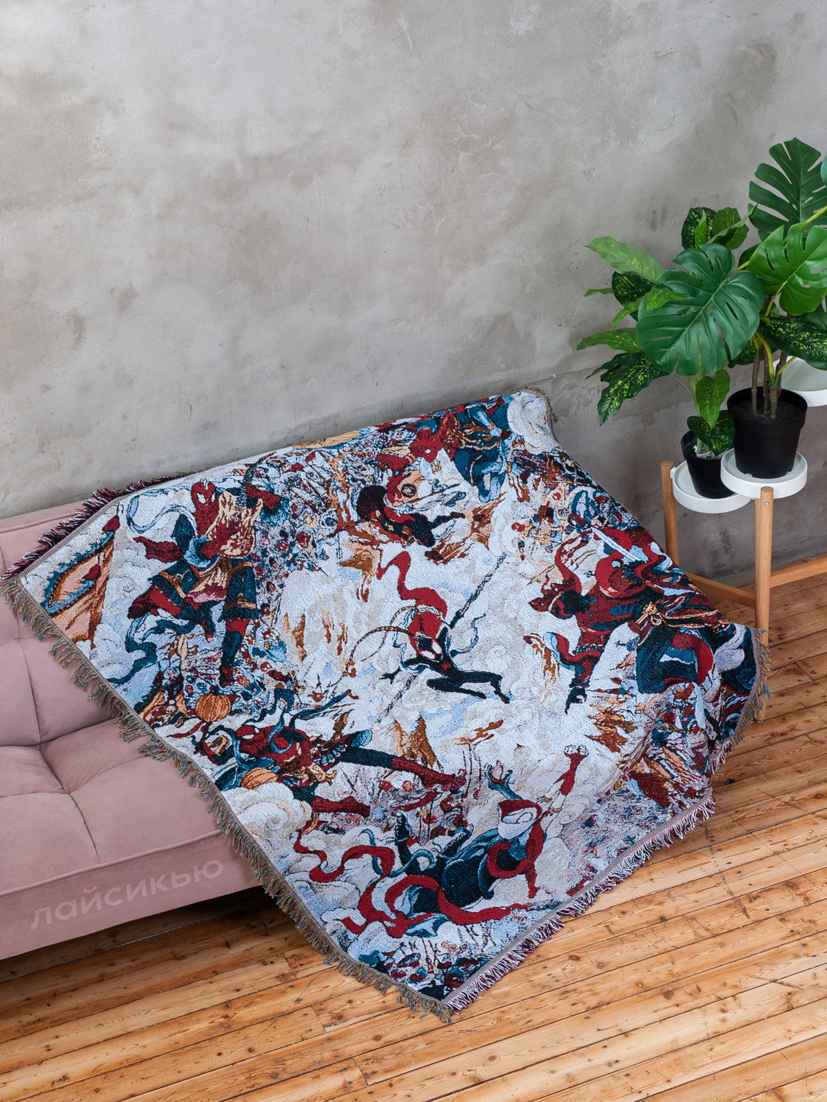 Spider man tapestry
