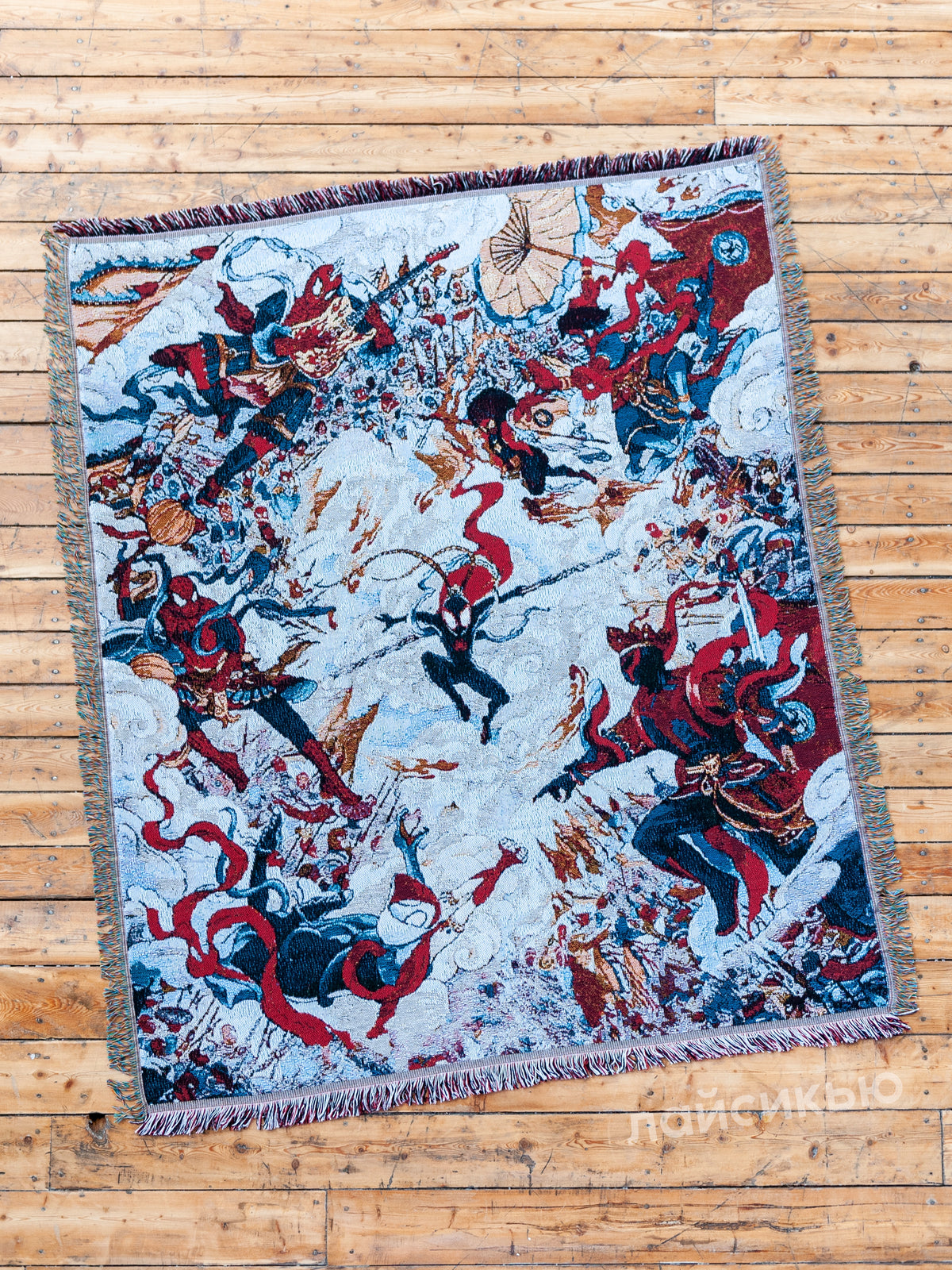 Spider man tapestry