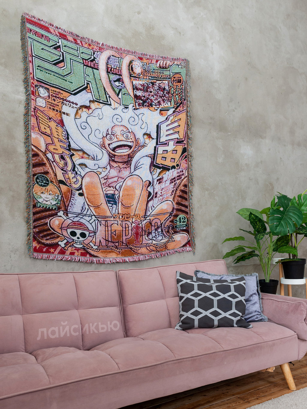 One piece anime tapestry