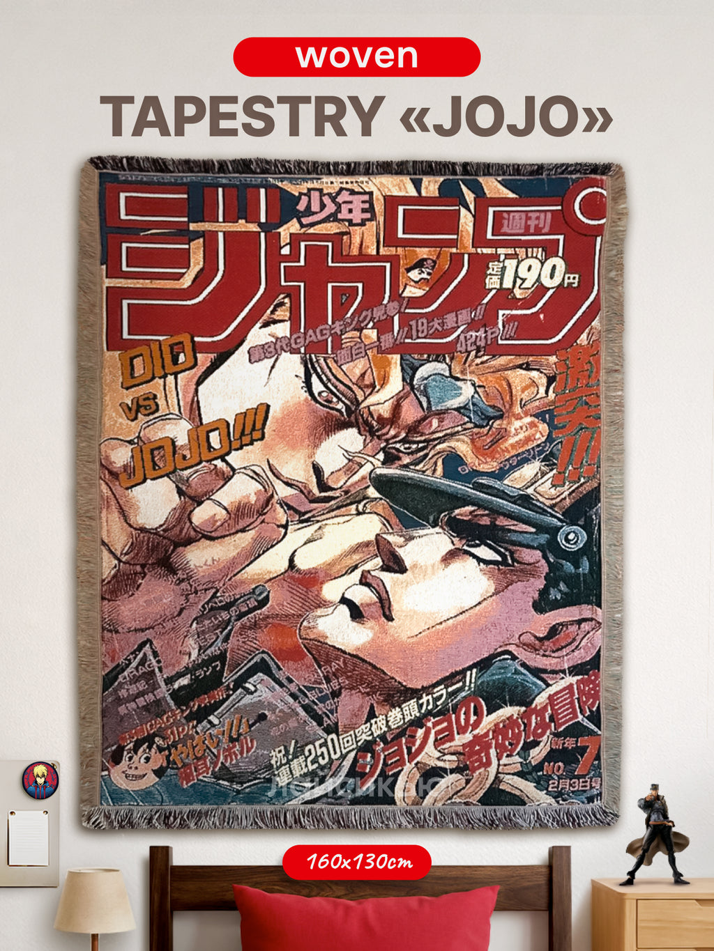 JoJo anime tapestry