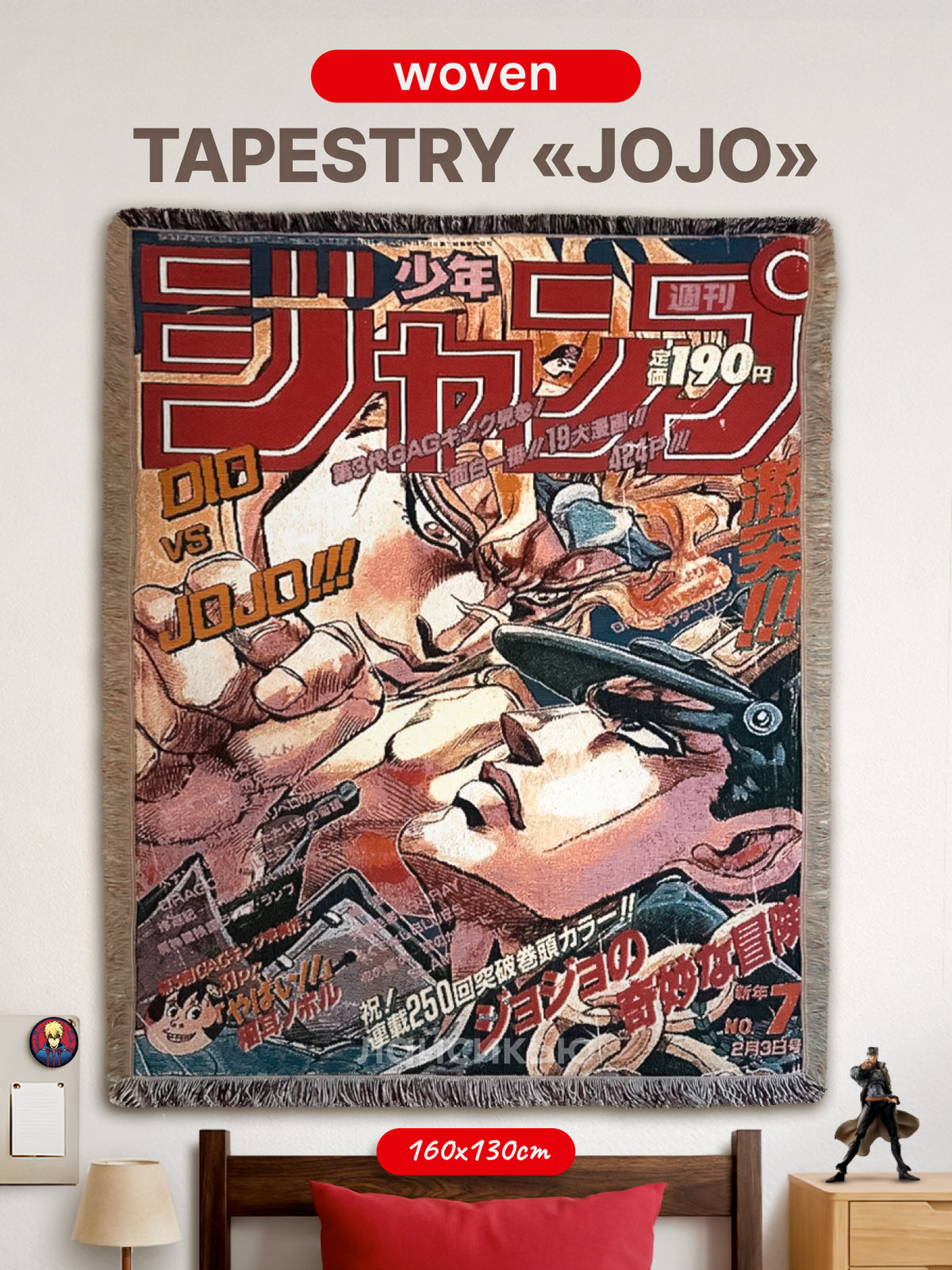 JoJo anime tapestry